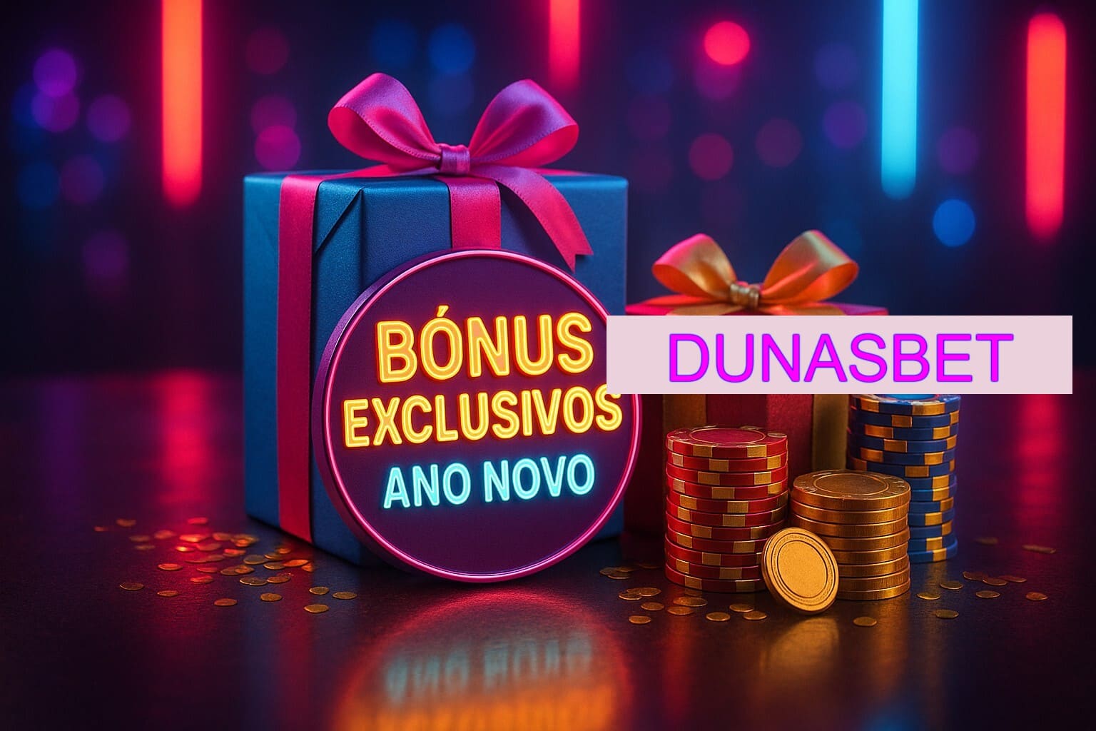 Promoções de Ano Novo no DUNASBET